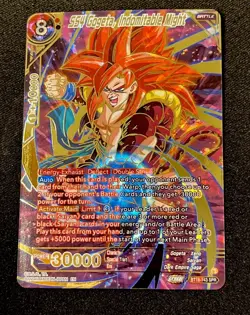 2022 Dragon Ball Super Card Game SS4 Gogeta, Indomitable Might Bt18-143 Spr - Image 1