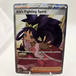 Iris's Fighting Spirit 180/159 Sv09: Journey Together Holo Pokemon Card Game - Image 1