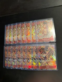One Piece TCG Illustration Box Vol 5 Promo Cards Lot Of 8x Each English - Image 1