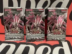 LOT 3 YUGIOH Absolute Powerforce 5D'S 1st Edition Sealed Booster Pack 9 cards - Image 2