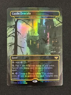 Castle Dracula FOIL Buy-A-Box Promos Magic The Gathering MTG Card - Image 1