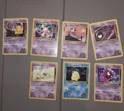 Pokemon TCG Sabrina's Gym Heroes (7 Common Cards) - Image 1