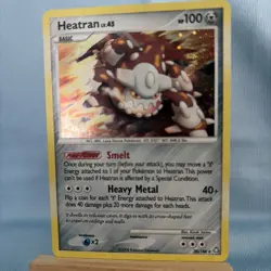 Heatran Holo Rare Pokemon Card Legends Awakened 30/146 - Image 1