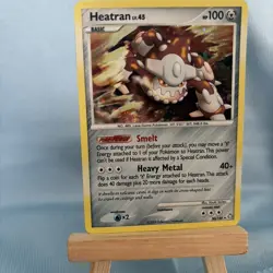 Heatran Holo Rare Pokemon Card Legends Awakened 30/146 - Image 3