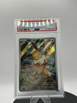 Pokemon Eevee 173 SVP en SV Black Star Promo 2025 Prismatic Evolutions ETB PSA 9 - Image 1