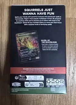 Bloomburrow Commander Deck - SQUIRRELED AWAY MTG Brand New Sealed - Image 2