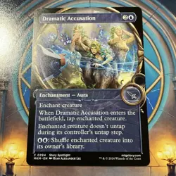 MTG Dramatic Accusation (294/462) Murders at Karlov Manor M/NM - Image 1