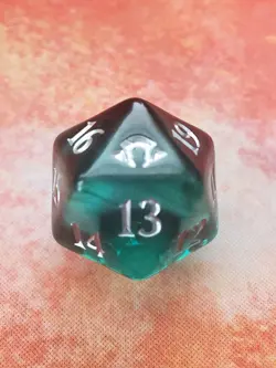 MTG Magic The Gathering Oversized Spindown Dice Modern Horizons 3 - Image 1