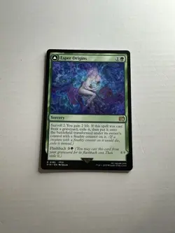 Esper Origins NM Final Fantasy Magic The Gathering Mtg Near Mint Green Sorcery - Image 1