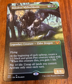 MTG Beledros Witherbloom (Borderless) - 282 / English / Near Mint - Image 1