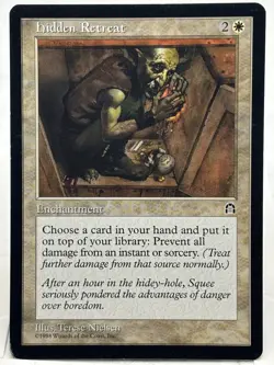 Hidden Retreat LP* Stronghold ENGLISH vintage mtg -UnltdCards - Image 1