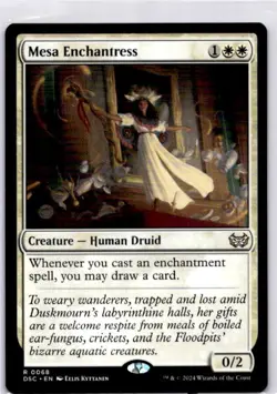 Mesa Enchantress Commander: Duskmourn: House of Horror Regular - Image 1
