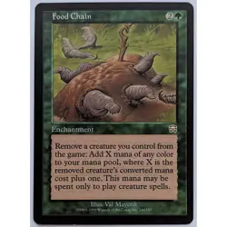 Food Chain, Mercadian Masques (MMQ) #246 LP MTG - Image 1