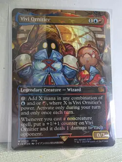 Vivi Ornitier MTG Final Fantasy 0570 (Borderless) (Chocobo Track Foil) Mythic - Image 2