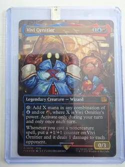 Vivi Ornitier MTG Final Fantasy 0570 (Borderless) (Chocobo Track Foil) Mythic - Image 4