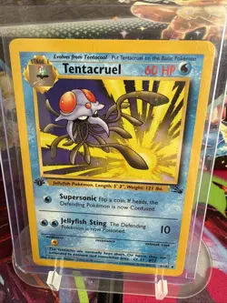 Pokemon TCG Tentacruel 1st Edition Fossil 44/62 Never Played, Near Mint! - Image 1
