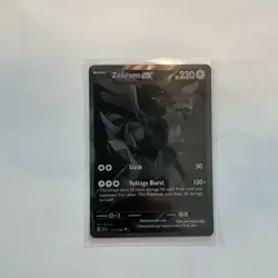 Pokemon Black Bolt Zekrom EX 172/086 Illustration Rare (IR) Pack to sleeve! - Image 1