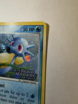 Pokemon TCG Horsea EX Team Rocket Returns Reverse Holo Common 58/109 2004 50 HP - Image 5