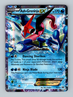 Ash-Greninja EX XY133 Near Mint Black Star Promo NM Holo Pokemon 2016 - Image 1