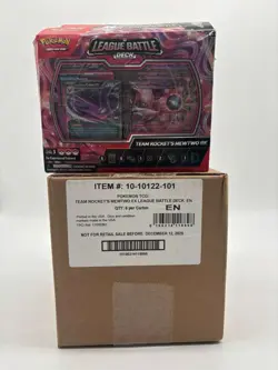 Pokemon Team Rocket's Mewtwo ex League Battle Deck Case Sealed w/ 4 Boxes - Image 1
