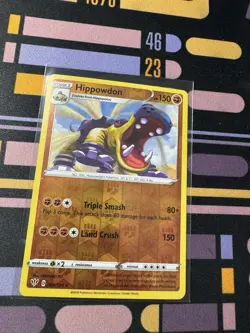Hippowdon - 094/189 - Rare - Reverse Holo Pokemon SS03 Darkness Ablaze - Image 1