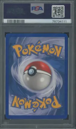 2006 Pokemon Ex Dragon Frontiers #6 Nidoking Reverse Foil PSA 9 MINT - Image 2