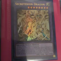 Yugioh Secreterion Dragon DUAD-EN037 1st Edition Fusion/Effect Monster - Image 1
