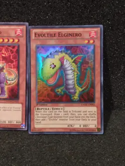 Evolsaur Diplo x Evoltile Elginero Yugioh Trading Cards - Collectible - Image 3