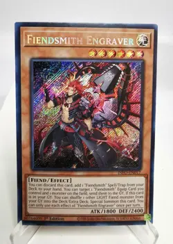 Fiendsmith Engraver - INFO-EN017 - Secret Rare 1st Edition - Yu-Gi-Oh! - Image 1