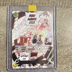 One Piece CCG - OP11 A Fist of Divine Speed - Gum-Gum Red Hawk Manga Event - Image 1