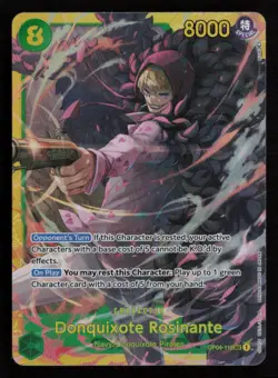 Donquixote Rosinante OP04-119 One Piece Kingdoms of Intrigue SEC NM English - Image 1