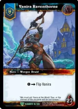 Vanira Raventhorne - War of the Elements - World of Warcraft TCG - Image 1