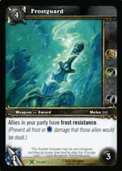 Frostguard - Drums Of War - World of Warcraft TCG - Image 1