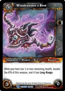 Windrunner's Bow - Betrayal of the Guardian - World of Warcraft TCG - Image 1