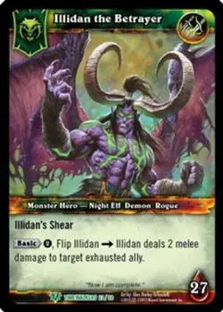 Illidan the Betrayer - Timewalkers - World of Warcraft TCG - Image 1