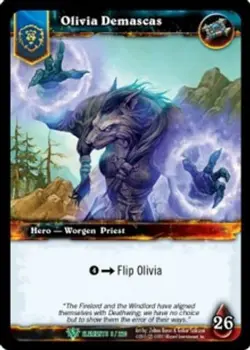 Olivia Demascas - War of the Elements - World of Warcraft TCG - Image 1