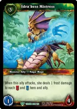 Idra'kess Mistress - Throne of the Tides - World of Warcraft TCG - Image 1