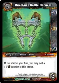 Durotan's Battle Harness - Betrayal of the Guardian - World of Warcraft TCG - Image 1