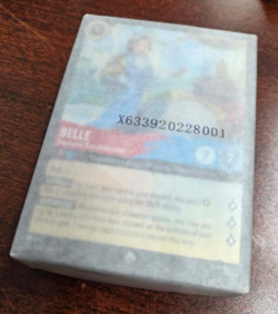 Disney Lorcana TCG Archazia's Island Belle S07 PLAYER DECK Ruby/Sapphire Starter - Image 1
