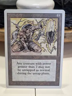 MTG Magic The Gathering Meekstone Revised Edition Regular Nrmt - Image 1
