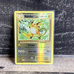 Pokemon TCG Raichu 36/108 Reverse Holo Rare XY Evolutions LP - Image 1