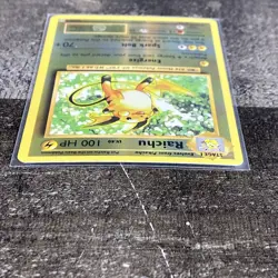 Pokemon TCG Raichu 36/108 Reverse Holo Rare XY Evolutions LP - Image 3