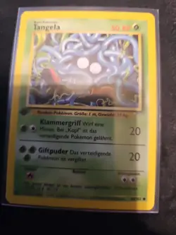 GERMAN *** Pokemon Card - Tangela German 1st Edition Base Set 66/102 Common - Image 1