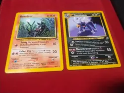 Pokemon TCG Houndour Houndoom Neo Discovery 23 And 24 Non Holo - Image 1