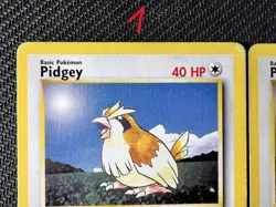 Pokemon TCG Pidgey Base Set 57/102 Regular 1999-2000 Wizards Base Set Copyright - Image 3