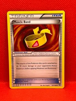 Pokemon TCG Muscle Band - 121/146 - XY Base set - Non Holo - Image 1
