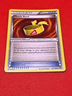 Pokemon TCG Muscle Band - 121/146 - XY Base set - Non Holo - Image 2