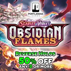 Pokemon - Obsidian Flames - Reverse Holo Cards - Scarlet & Violet Singles - Image 1