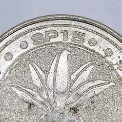 Oddish Pokemon Battle Coin Silver Japanese Very Rare Nintendo Japan Collection - Image 2