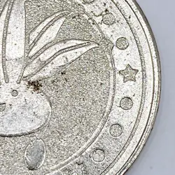 Oddish Pokemon Battle Coin Silver Japanese Very Rare Nintendo Japan Collection - Image 5